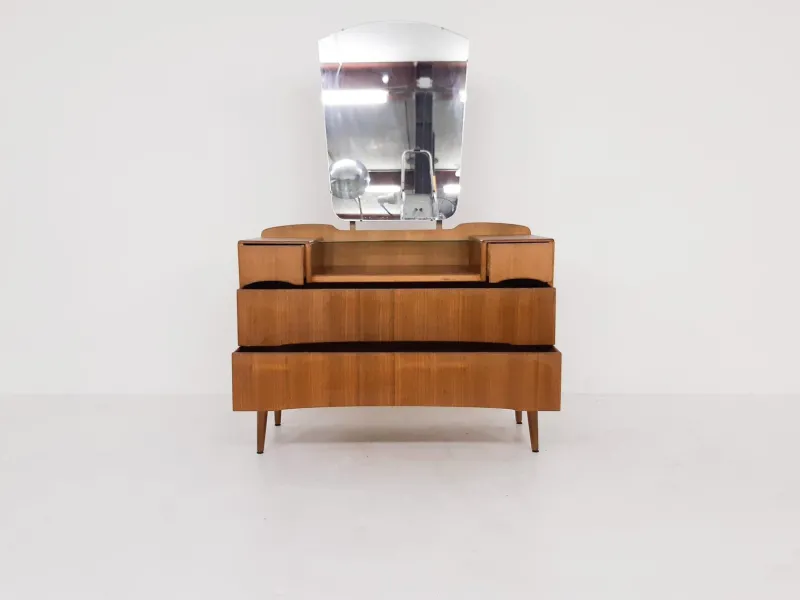 New Pamono Small Dressing Table by Gunther Hoffstead for Uniflex, 1960s