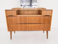 New Pamono Small Dressing Table by Gunther Hoffstead for Uniflex, 1960s