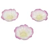 Best Pamono Small Early 20th Century Art Nouveau French Faience Floral Bowls, Set of 3
