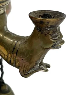 Pamono Small Early 19th Century Brass Lucerne Oil Lamp><noscript><img width=