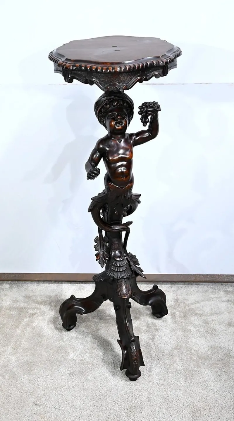 Pamono Small End of 19th Century Napoleon III Taste Seat> Pedestals And Columns