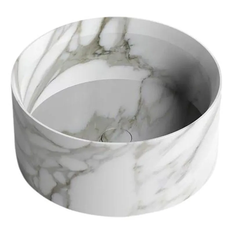 Pamono Small Entity Circle Washbasin by Marmi Serafini> Architectural Elements