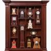 Pamono Small Franklin Mint Clocks with Wall Unit, 1980s, Set of 13> Clocks