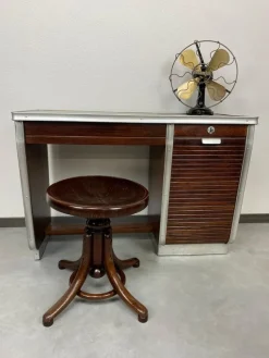 Pamono Small Functionalist Desk, 1930s><noscript><img width=