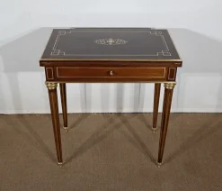 Pamono Small Game Table in Louis XVI Style, Late 19th Century> Game Tables