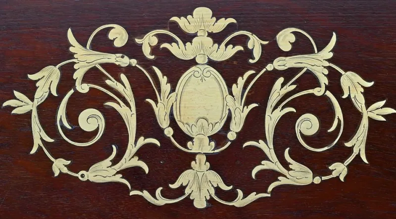 Pamono Small Game Table in Louis XVI Style, Late 19th Century> Game Tables