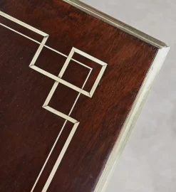 Pamono Small Game Table in Louis XVI Style, Late 19th Century><noscript><img width=