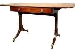 Hot Pamono Small Georgian Side Table in Mahogany, 1800