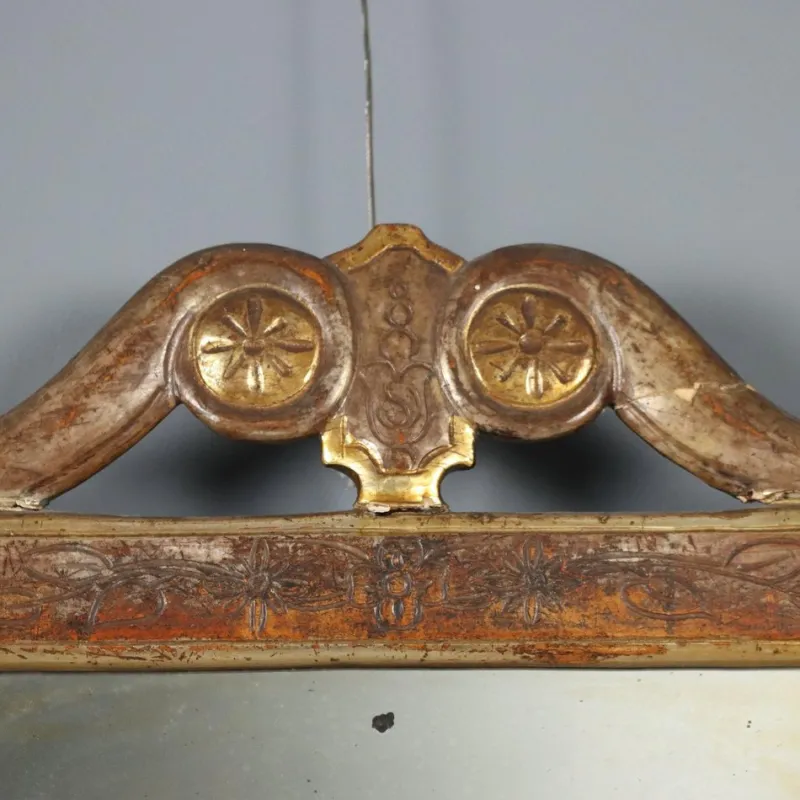 Pamono Small Gilded Wall Mirror> Mirrors