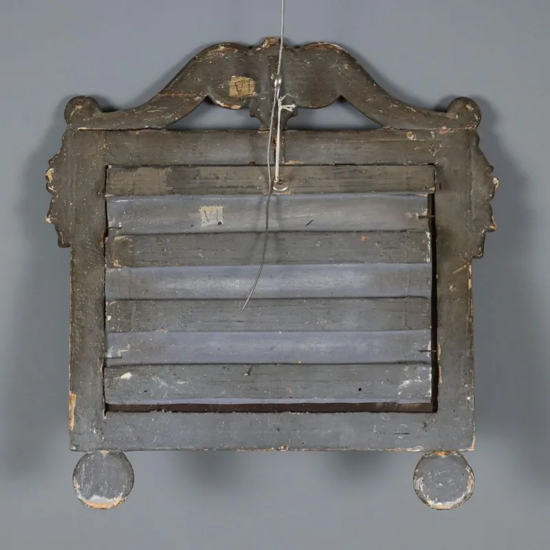 Pamono Small Gilded Wall Mirror> Mirrors
