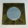 Online Pamono Small Green Resin Mirror, France, 1970