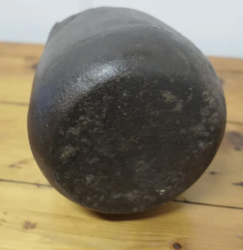 Pamono Small Heavy Hand Forged Iron Bucket, 1890s> Architectural Elements