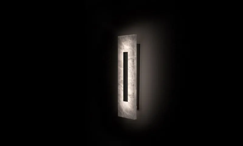 Online Pamono Small Himeji Wall Lamp by Alabastrooan