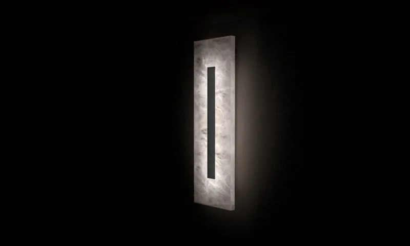 Online Pamono Small Himeji Wall Lamp by Alabastrooan