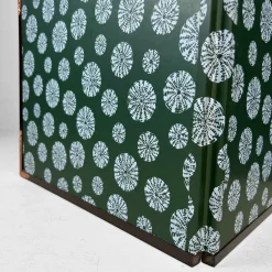 Pamono Small Japanese Byōbu Folding Screen in Gold Color, 1970s