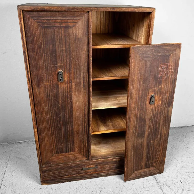 Pamono Small Japanese Tansu Storage Cabinet, 1940s> Cabinets & Wardrobes