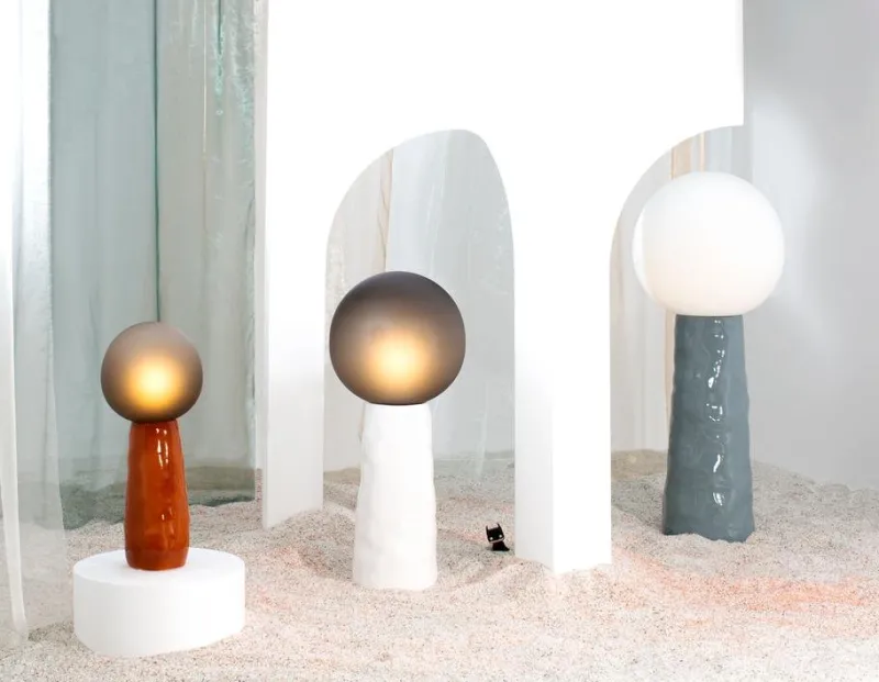 Pamono Small Kokeshi Lamp from Pulpo> Floor Lamps