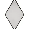 Pamono Small Laguna Oak Wood Eye Mirror by Morica Design> Mirrors