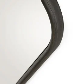 Pamono Small Laguna Oak Wood Eye Mirror by Morica Design><noscript><img width=