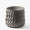 Outlet Pamono Small Leather Alicante Basket