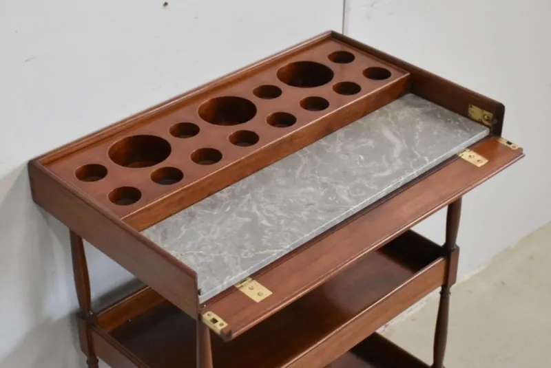 Pamono Small Louis XVI Style Mahogany Powder Table> Dressing Tables