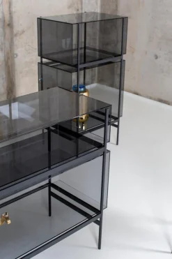 Discount Pamono Small Lyn Shelf 8400G in Grey by Visser & Meijwaard for Pulpo