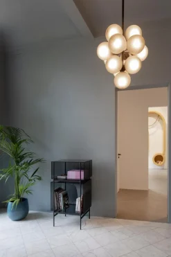 Discount Pamono Small Lyn Shelf 8400G in Grey by Visser & Meijwaard for Pulpo