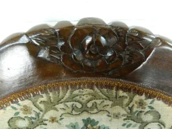 Clearance Pamono Small Mahogany and Tapestry Rocking Chair, 1890s