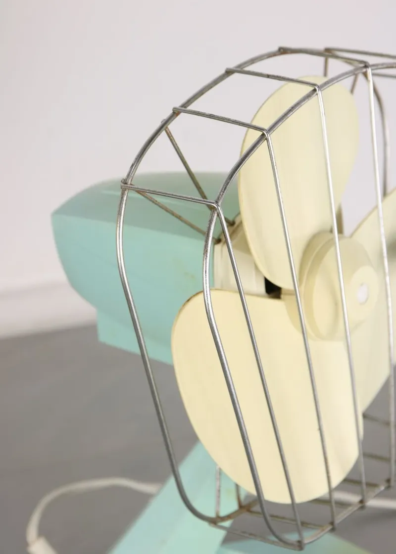 Pamono Small Mid-Century Italian Fans, Set of 2> Electronics