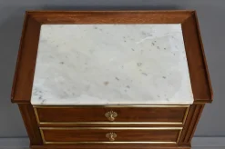 Sale Pamono Small Mid-Century Louis XVI Style Mahogany Side Table, 1950s