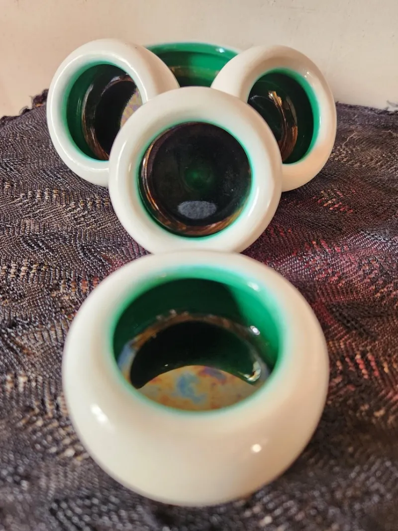 Best Pamono Small Mid-Century Modern Ceramic Bowls from Keramos Sevres, France, 1950s, Set of 5
