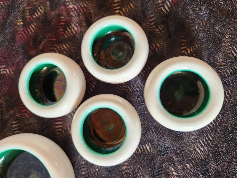 Best Pamono Small Mid-Century Modern Ceramic Bowls from Keramos Sevres, France, 1950s, Set of 5