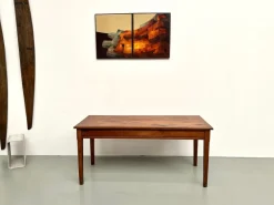 Hot Pamono Small Oak and Cherry Table, 1950s