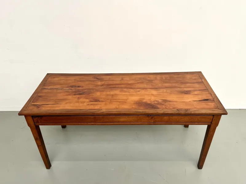 Hot Pamono Small Oak and Cherry Table, 1950s