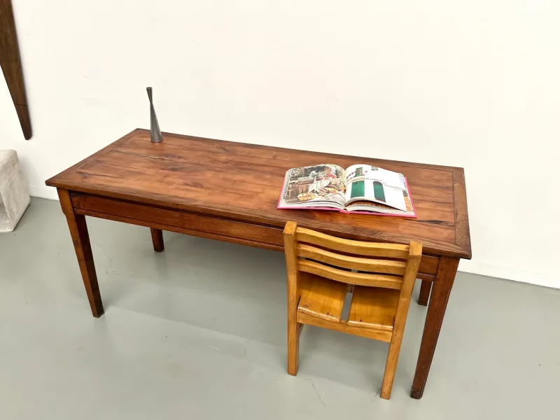 Hot Pamono Small Oak and Cherry Table, 1950s