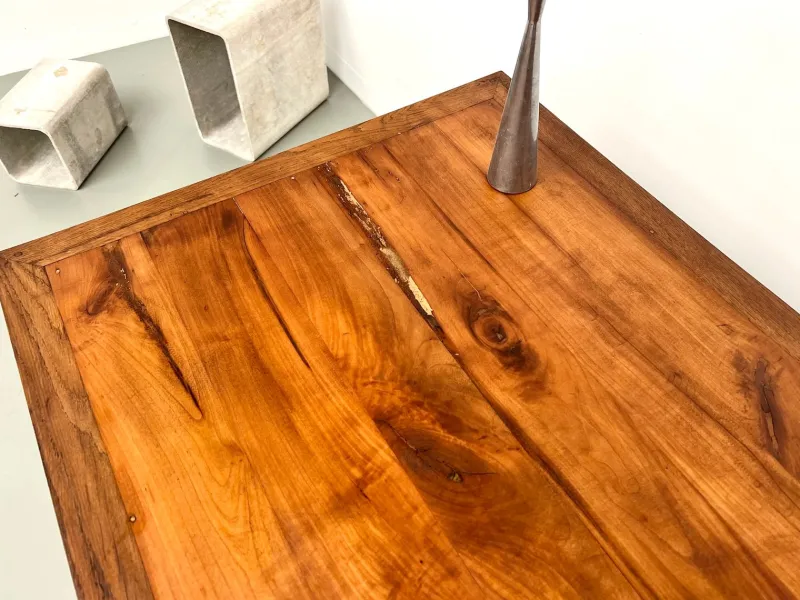 Hot Pamono Small Oak and Cherry Table, 1950s