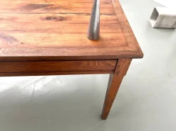 Hot Pamono Small Oak and Cherry Table, 1950s