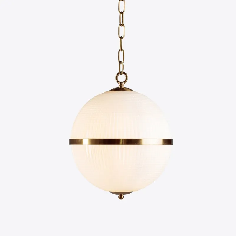 Sale Pamono Small Opaline Parisian Globe Pendant from Pure White Lines