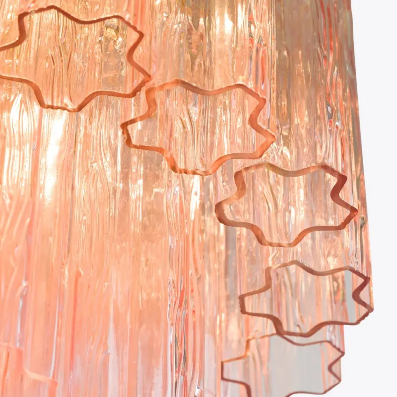 Pamono Small Pink Treviso Chandelier from Pure White Lines> Ceiling Lights