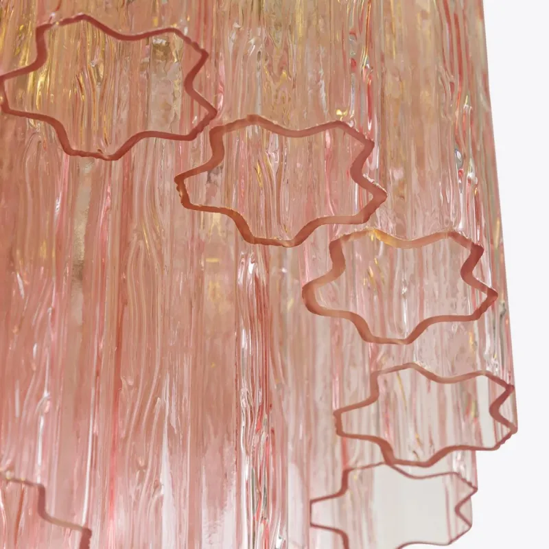 Pamono Small Pink Treviso Chandelier from Pure White Lines> Ceiling Lights