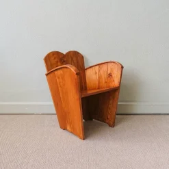 Clearance Pamono Small Portuguese Constructivist Armchair, 1930s