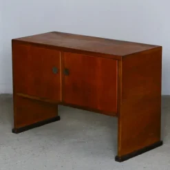 Pamono Small Rationalist Console in the style of Gio Ponti, 1930s><noscript><img width=