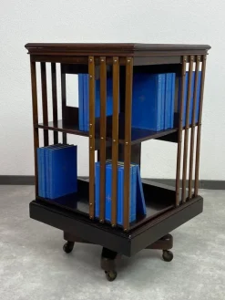 Clearance Pamono Small Revolver Bookcase, 1930s
