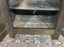 Pamono Small Rustic Buffet in Oak><noscript><img width=