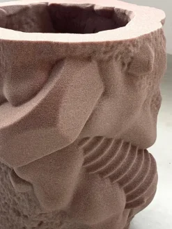 Discount Pamono Small Sculptural Planter in Quartz Sand by Jacob Egeberg