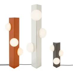 Discount Pamono Small Smoky Grey Sfera Floor Lamp by Pulpo