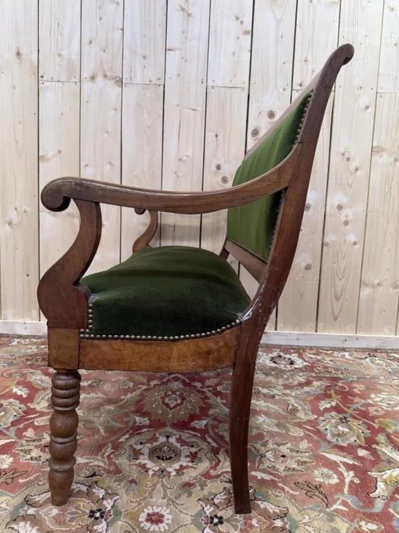 Pamono Small Sofa Bench in Walnut> Benches
