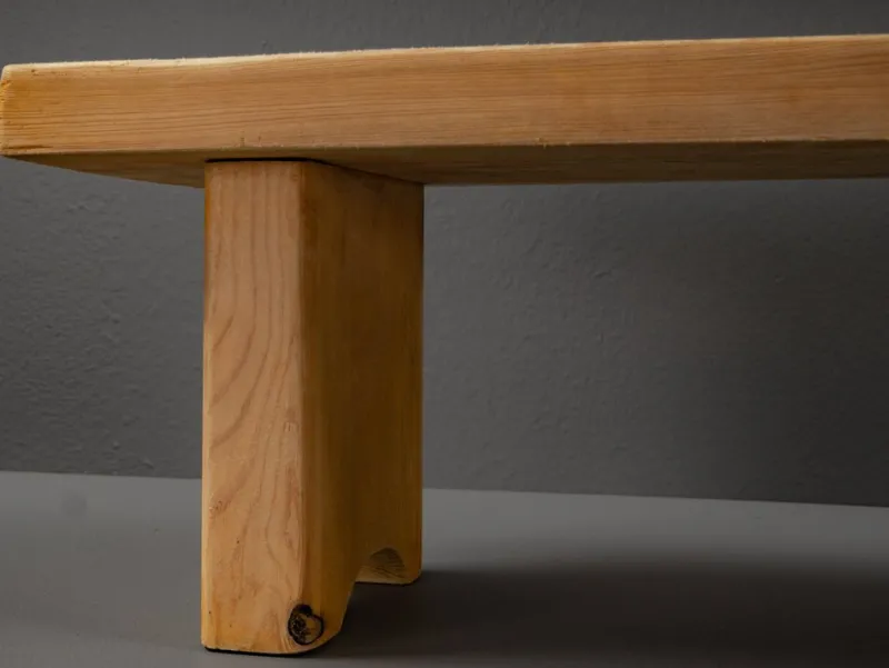Sale Pamono Small Softwood Bench, 1950s