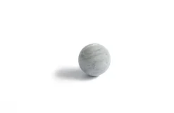 Pamono Small Sphere Shaped Paper Weight in Grey Marble><noscript><img width=