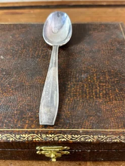 Pamono Small Spoons from Christofle, 1950, Set of 13><noscript><img width=